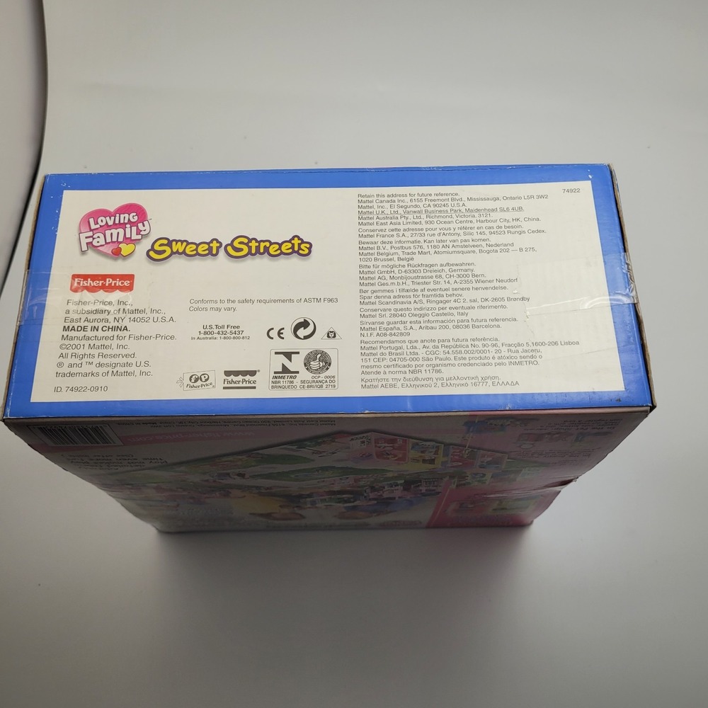 VINTAGE Fisher Price Loving Family Sweet Streets PetShop & Beauty Salon New - Picture 7 of 12
